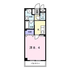 立花駅 徒歩5分 2階の物件間取画像